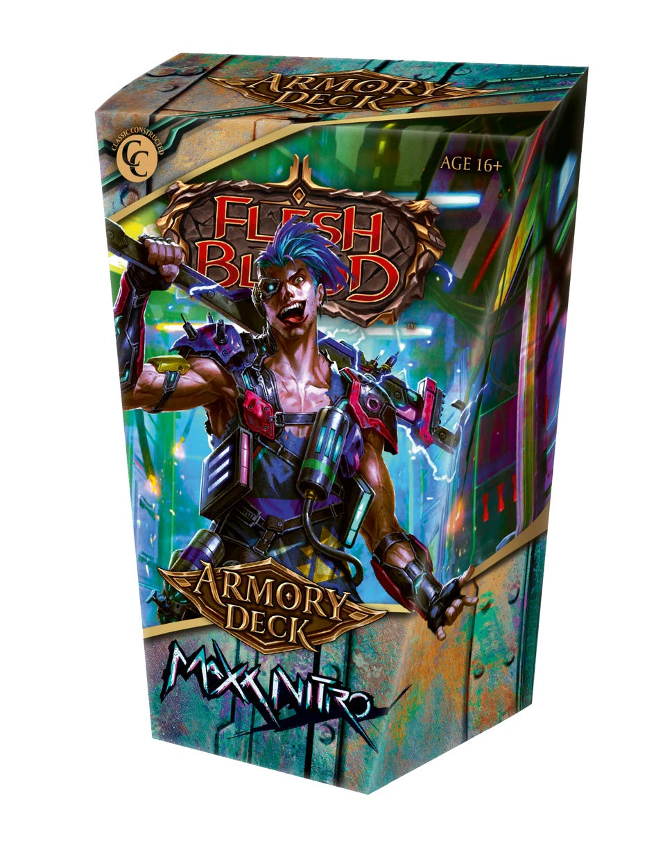 Flesh and Blood Armory Deck: Maxx "The Hype" Nitro, English Edition